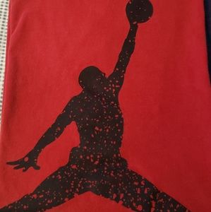 Red Michael Jordan Flight Tee